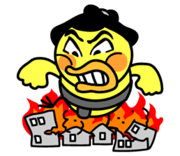 Hiyokochan Sumo Wrestler sticker #471918