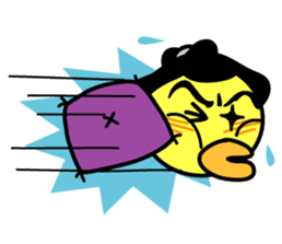 Hiyokochan Sumo Wrestler sticker #471929