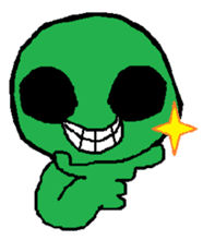 A friend is an alien sticker #472057