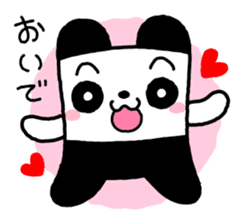 COLORFUL  PANDA sticker #472127