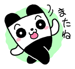 COLORFUL  PANDA sticker #472130
