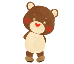 POPPING BEAR sticker #472139