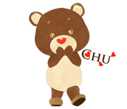 POPPING BEAR sticker #472140