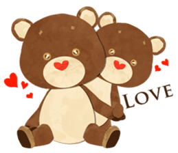 POPPING BEAR sticker #472142