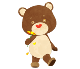 POPPING BEAR sticker #472143