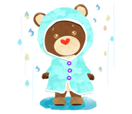 POPPING BEAR sticker #472144