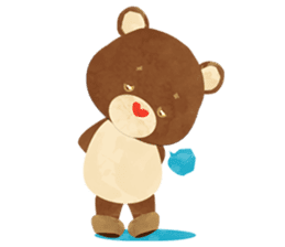 POPPING BEAR sticker #472147