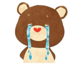 POPPING BEAR sticker #472149