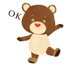 POPPING BEAR sticker #472151