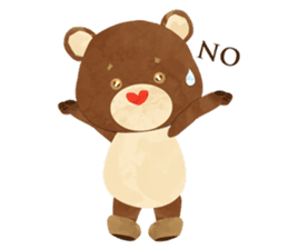 POPPING BEAR sticker #472152