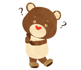 POPPING BEAR sticker #472153