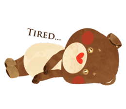 POPPING BEAR sticker #472155