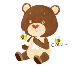 POPPING BEAR sticker #472159