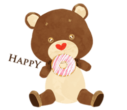 POPPING BEAR sticker #472161