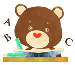 POPPING BEAR sticker #472163