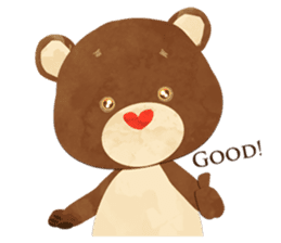 POPPING BEAR sticker #472164