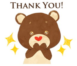 POPPING BEAR sticker #472165