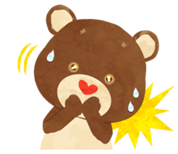 POPPING BEAR sticker #472168