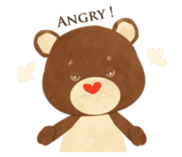 POPPING BEAR sticker #472169