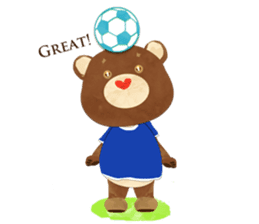POPPING BEAR sticker #472173