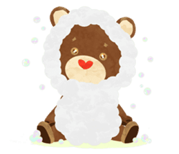 POPPING BEAR sticker #472174