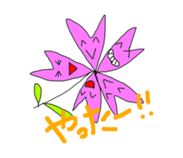 Flower sticker #472586