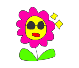 Flower sticker #472612