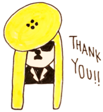 PTANPOP little monster sticker #472646