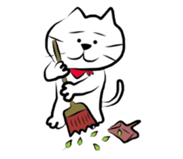 The cat which did a bandana sticker #472660