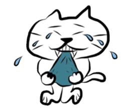 The cat which did a bandana sticker #472670