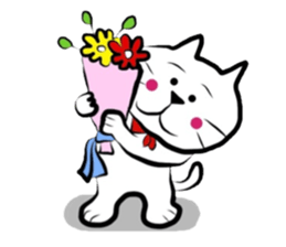 The cat which did a bandana sticker #472671