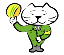 The cat which did a bandana sticker #472674