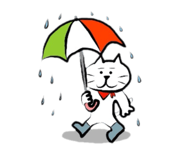 The cat which did a bandana sticker #472690