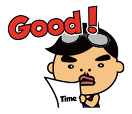 The running boy sticker #472739