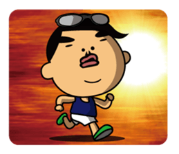 The running boy sticker #472741