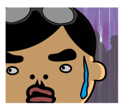 The running boy sticker #472748