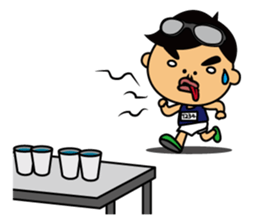 The running boy sticker #472753