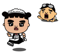 The running boy sticker #472765