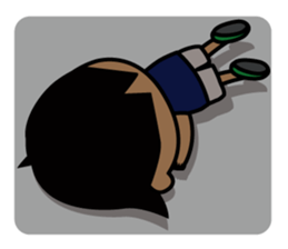 The running boy sticker #472770