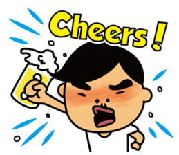 The running boy sticker #472772