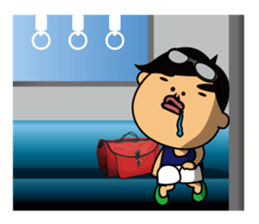 The running boy sticker #472773