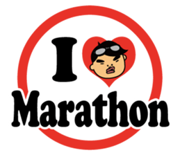 The running boy sticker #472774