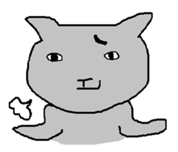 To be pretty is not a cat sticker #472775