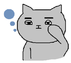 To be pretty is not a cat sticker #472789