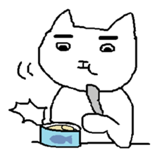 To be pretty is not a cat sticker #472790