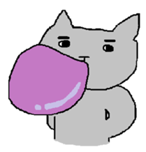 To be pretty is not a cat sticker #472792