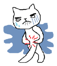 To be pretty is not a cat sticker #472794