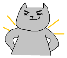 To be pretty is not a cat sticker #472795