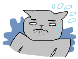 To be pretty is not a cat sticker #472800