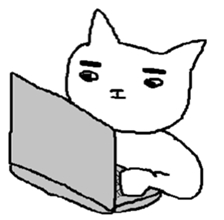 To be pretty is not a cat sticker #472808